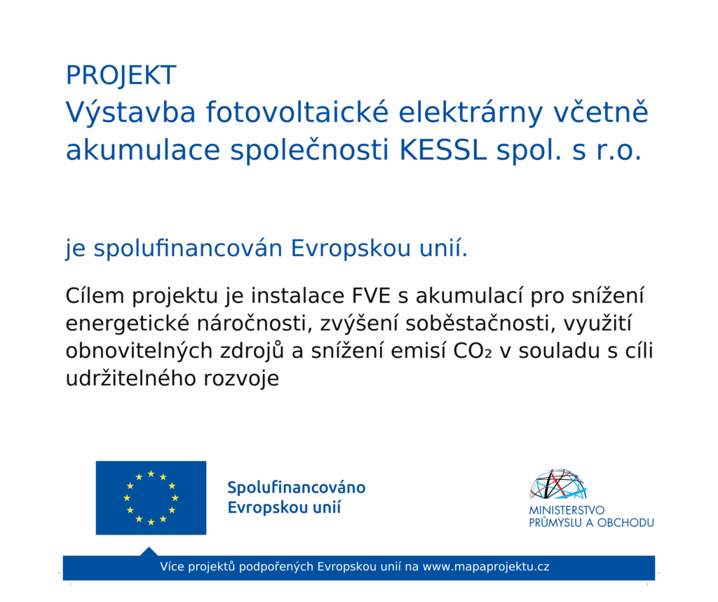 výstavba fotovoltaiky ve stavebninách Kessl v Karlovýc Varech